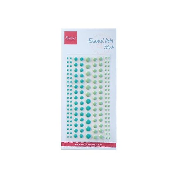 Marianne Design Enamel dots Two mint 156 stk