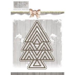  Precious Marike die Rustic tree 6,7x9,2cm