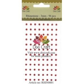  Dixi Craft Rhinsten juler�d 3mm 96 stk