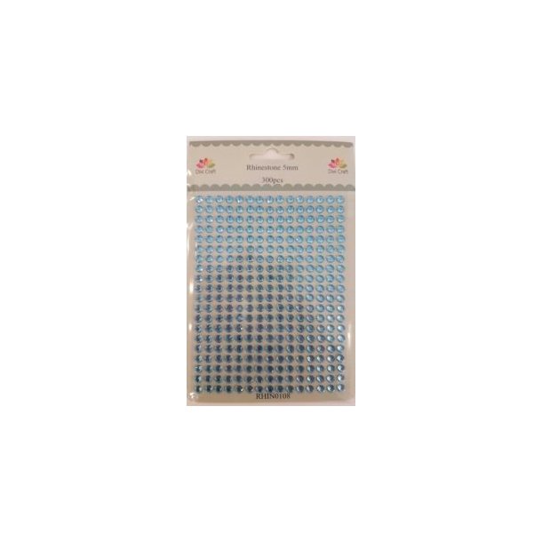  Dixi Craft Rhinsten babybl� 5mm  300 stk 