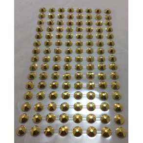 Rhinsten Guld H 120 stk selvkl�bende