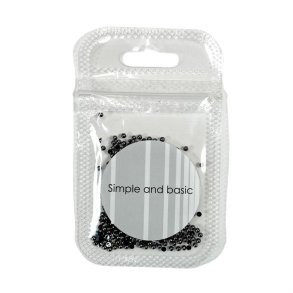 Simple and basic halvperler Polished antique 2mm Ikke selvkl�bende ca 500stk 2mm 