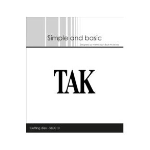 Simple and basic die Tak 4,2x2,8cm