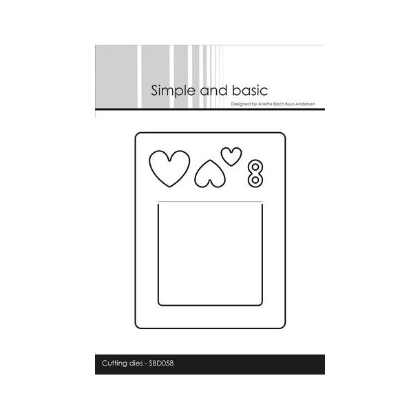  Simpel and basic die Bookmark-gifttg Biggest 6,5x3,7cm