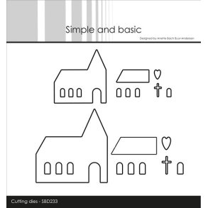 Simple and Basic die Church St�rste: 5,5x5,6cm