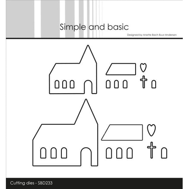 Simple and Basic die Church St�rste: 5,5x5,6cm