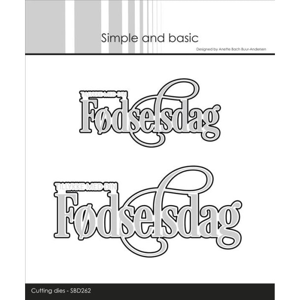 Simple and basic dies F�dselsdag