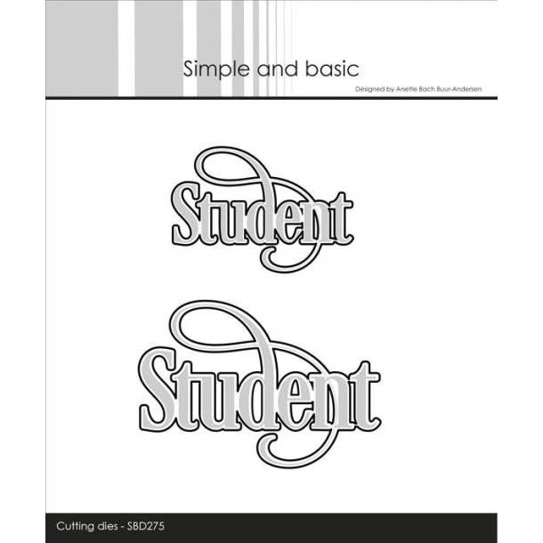 Simple and basic die Student