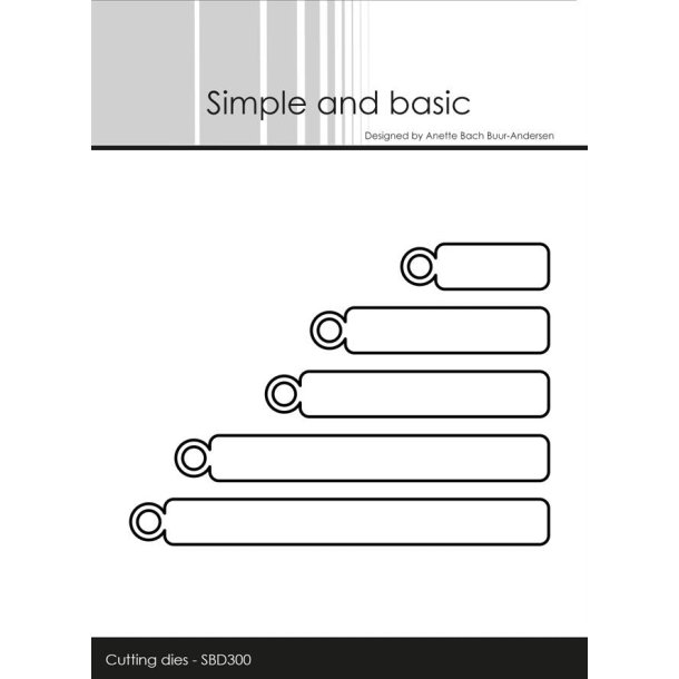 Simple and Basic die Banners St�rste 9,3x1cm