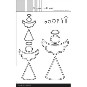Simple and basic die Angles St�rste krop 5,4x6,7cm