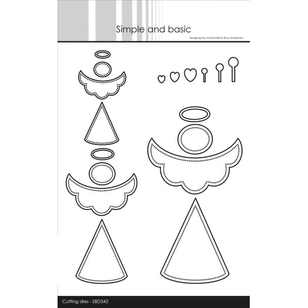 Simple and basic die Angles St�rste krop 5,4x6,7cm