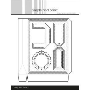 Simple and basic die Shoppingbag St�rste 14,9x17,5cm