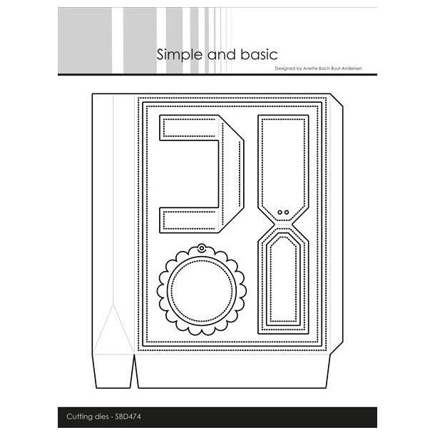 Simple and basic die Shoppingbag St�rste 14,9x17,5cm
