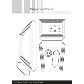 Simple and basic dies Envelope parts for SBD500