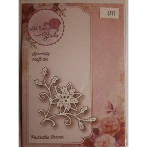  Wild Rose Studio die Hj�rne med julerose