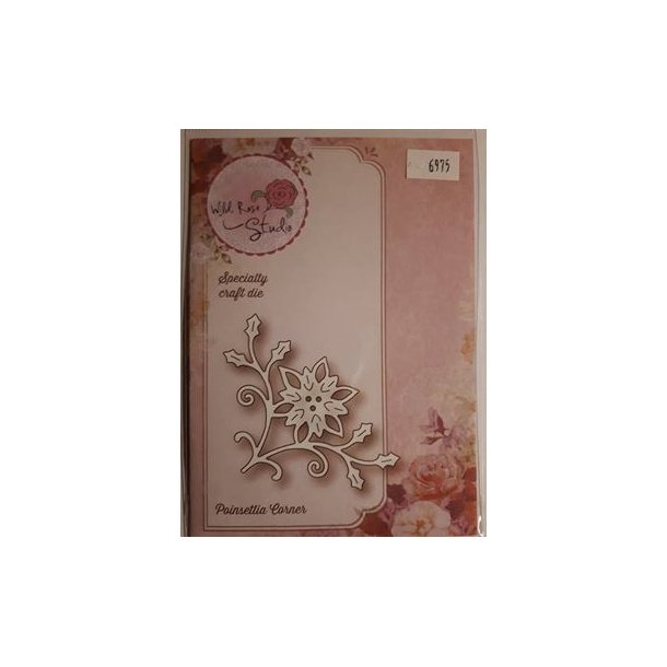  Wild Rose Studio die Hj�rne med julerose