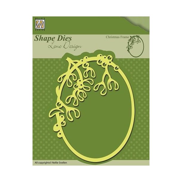  Nellie Snellen dies Christmas frame 8x10cm