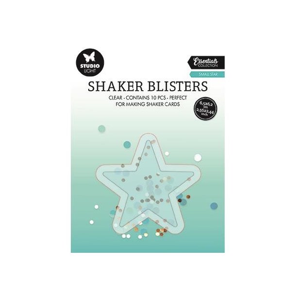Studio Light shaker window Smal star 10 stk