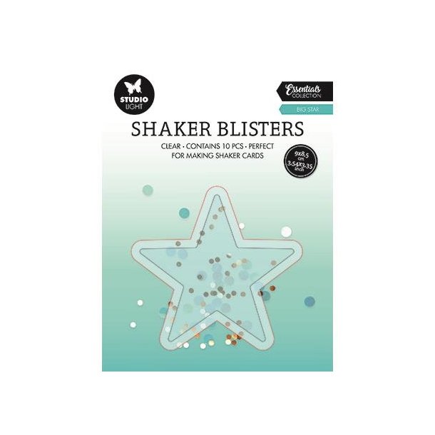Studio Light shaker window Big star 10 stk