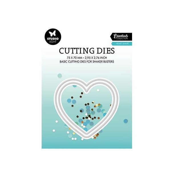 Studio Light dies Heart 75x70mm