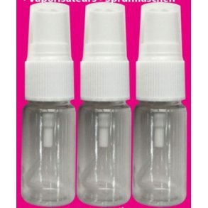 Spray flasker plast 3stk x 10ml 