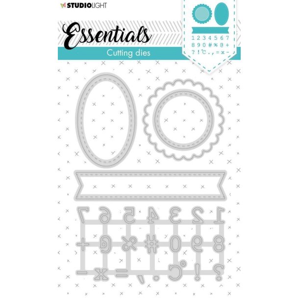  Studio Light dies Numbers essentials 110x180mm
