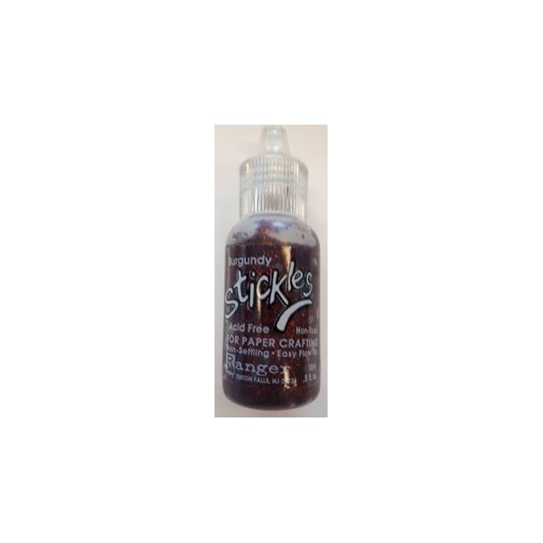 Stickles glitterlim Burgundy 18 ml
