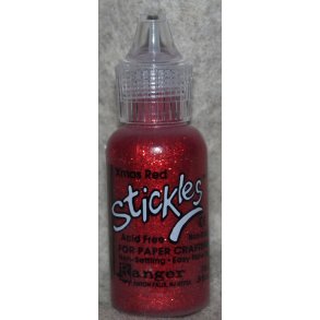 Stickles glitterlim Christmas Red 18 ml