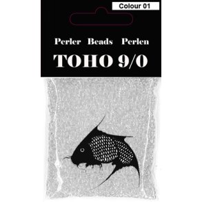 TOHO perler 9/0 40gr farve 01