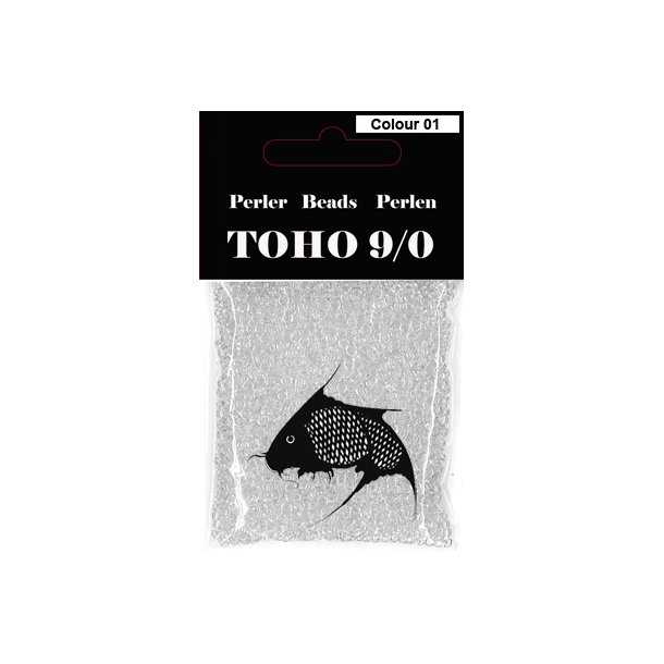 TOHO perler 9/0 40gr farve 01