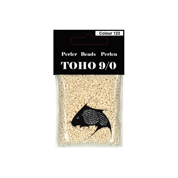 TOHO perler 9/0 40gr farve 123