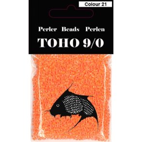 TOHO perler 9/0 40gr farve 21