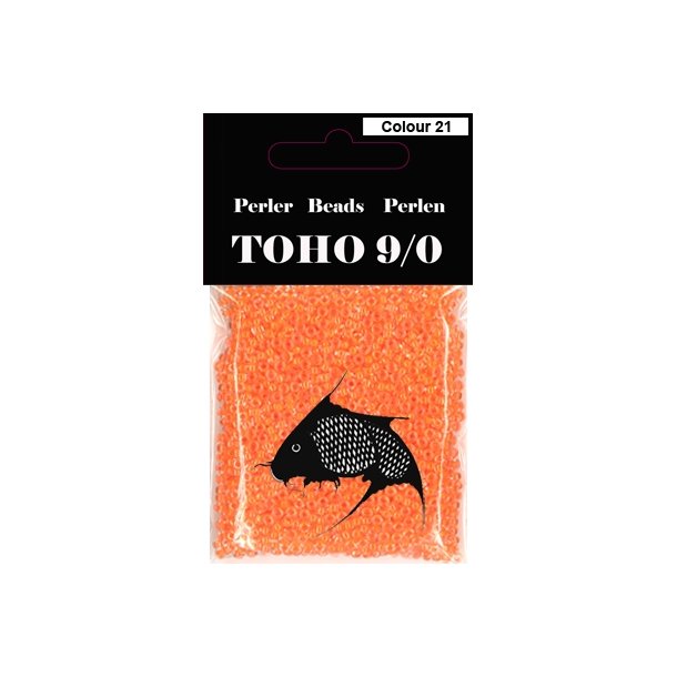 TOHO perler 9/0 40gr farve 21