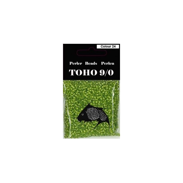 TOHO perler 9/0 40 gr farve 24