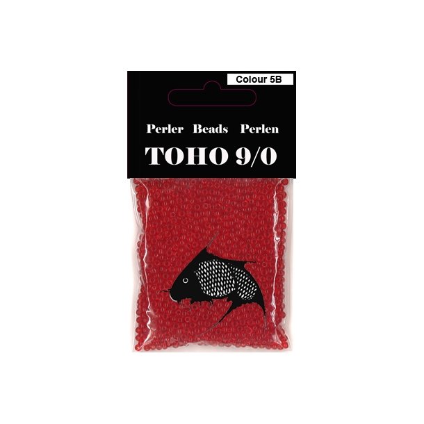 TOHO perler 9/0 40gr farve 5B