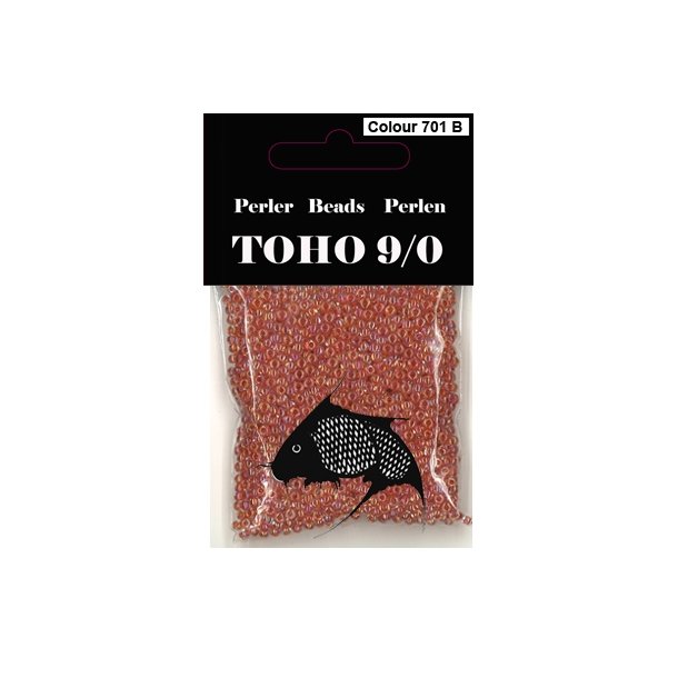 TOHO perler 9/0 40gr farve 701B
