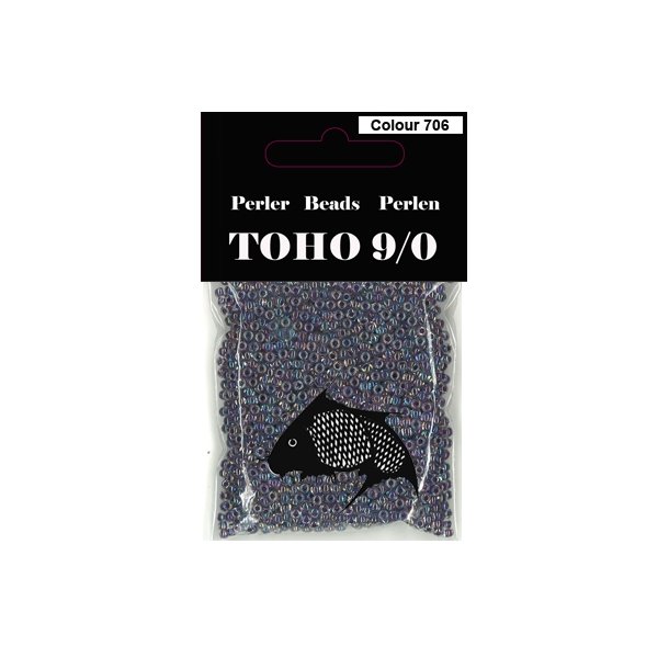 TOHO perler 9/0 40gr farve 706