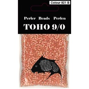 TOHO perler 9/0 40gr farve 821B