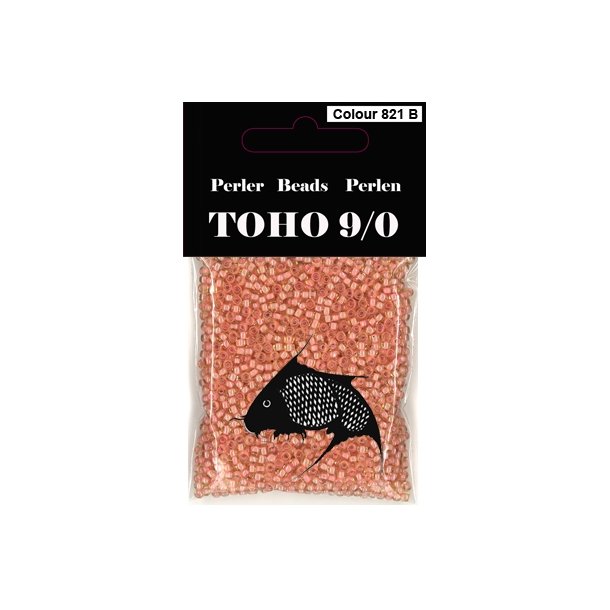 TOHO perler 9/0 40gr farve 821B