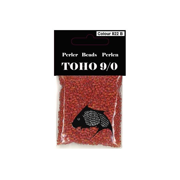 TOHO perler 9/0 40gr farve 822B