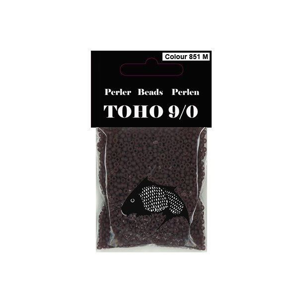 TOHO perler 9/0 40gr farve 851M