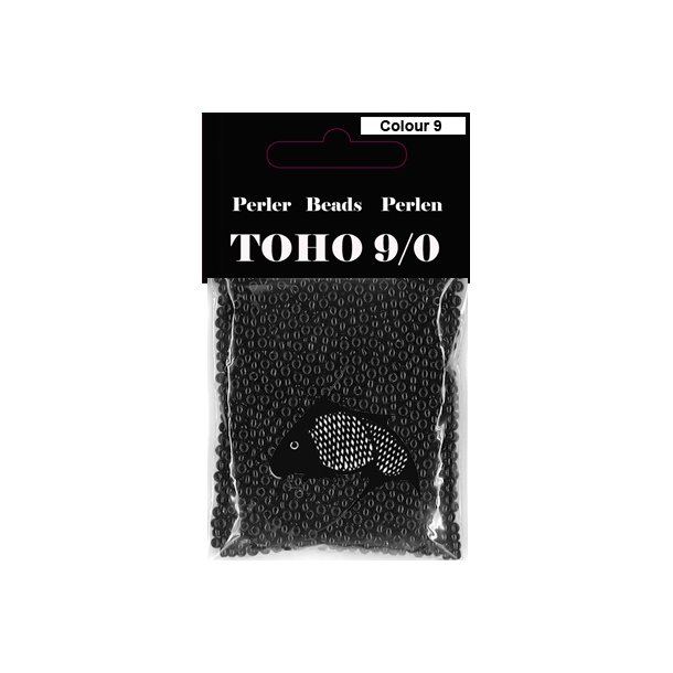 TOHO perler 9/0 40gr farve 9