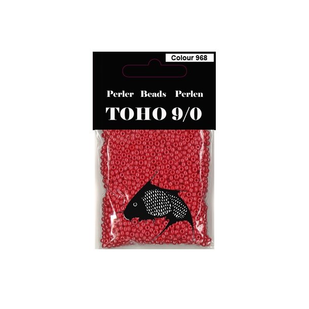 TOHO perler 9/0 40gr farve 968