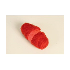  kartet uld Scarlet rod nr 10 