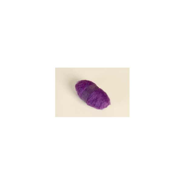 Kartet uld Violet nr 14