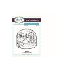 Winter Snowman Stempel