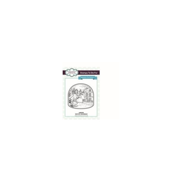 Winter Snowman Stempel