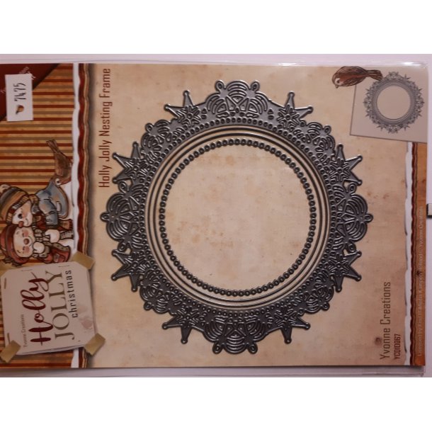  Yvonne Design die Holly jolly nesting frame